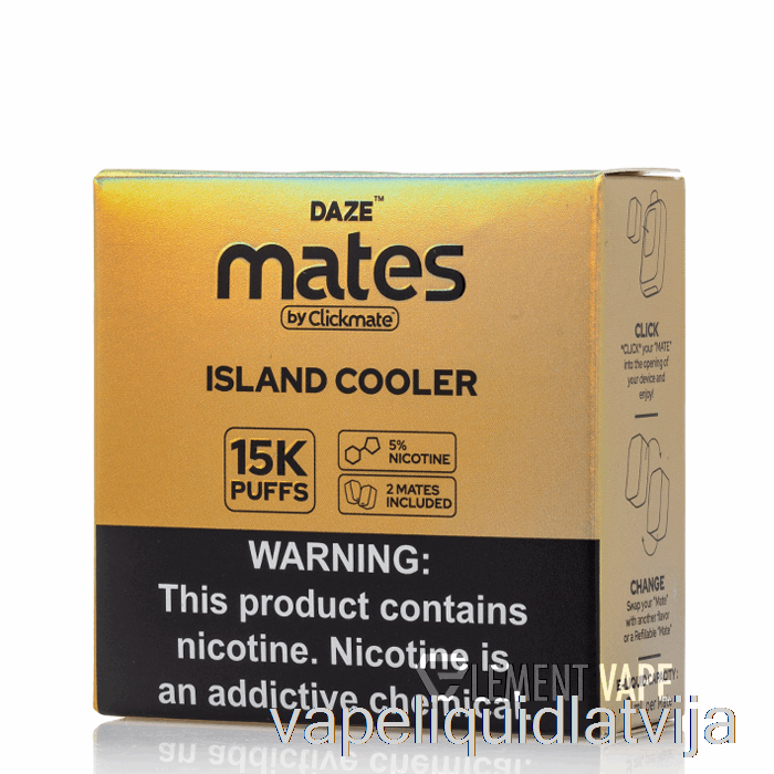 7 Daze Mate Pods Sala Dzesētāja Vape šķidrums